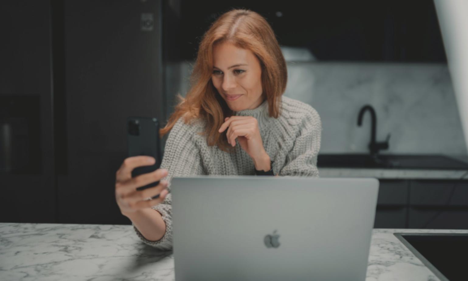 Business owner reviewing financial reports and planning documents