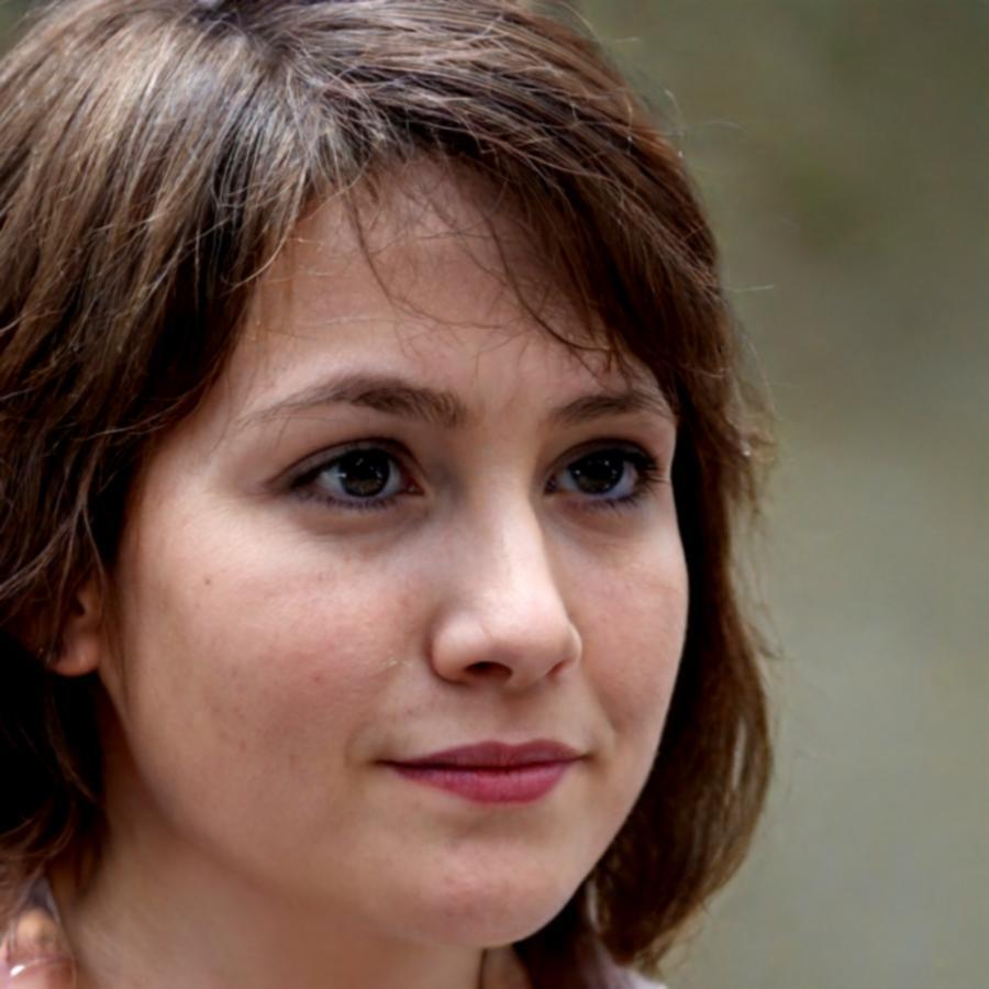 Portrait of business finance instructor